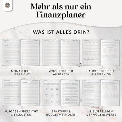 Finanzplaner  – 12 Monate Undatiert